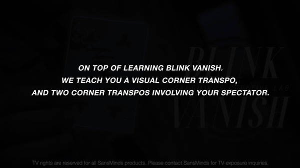 Blink Vanish (DVD und Gimmick)