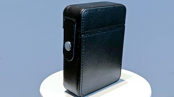 Maze Leather Card Case (schwarz)