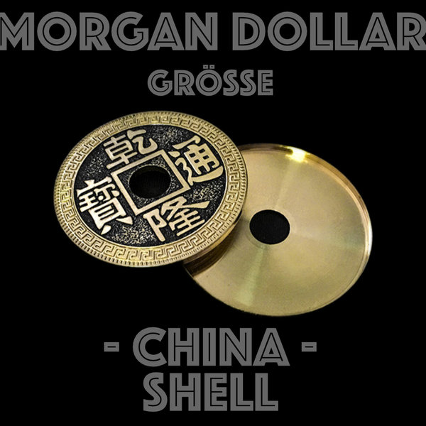 China Münzen Shell (Morgan Dollar Grösse)