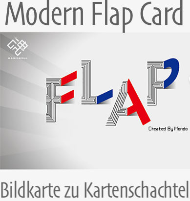 Modern Flap Card (Bildkarte zu Kartenschachtel)