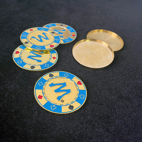 Deluxe Metall Poker Chip Set